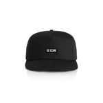 5 PANEL HAT - BLACK SO SCARE SOCIAL CLUB
