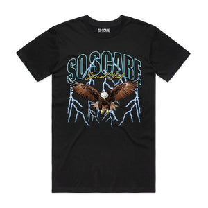 BALD EAGLE SHIRT SO SCARE SOCIAL CLUB