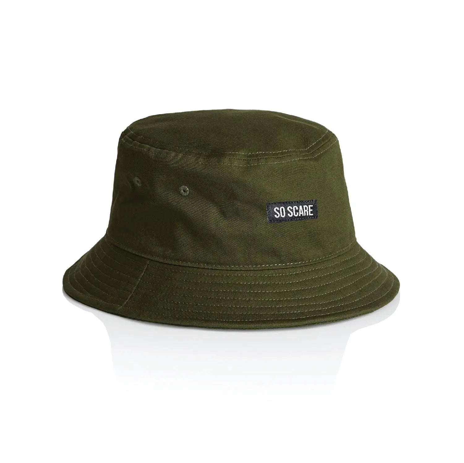 BUCKET HAT - OLIVE SO SCARE SOCIAL CLUB