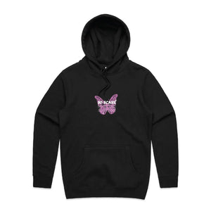BUTTERFLY HOODED SWEATSHIRT SO SCARE SOCIAL CLUB
