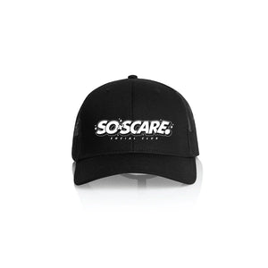 CARTOON TRUCKER HAT SO SCARE SOCIAL CLUB