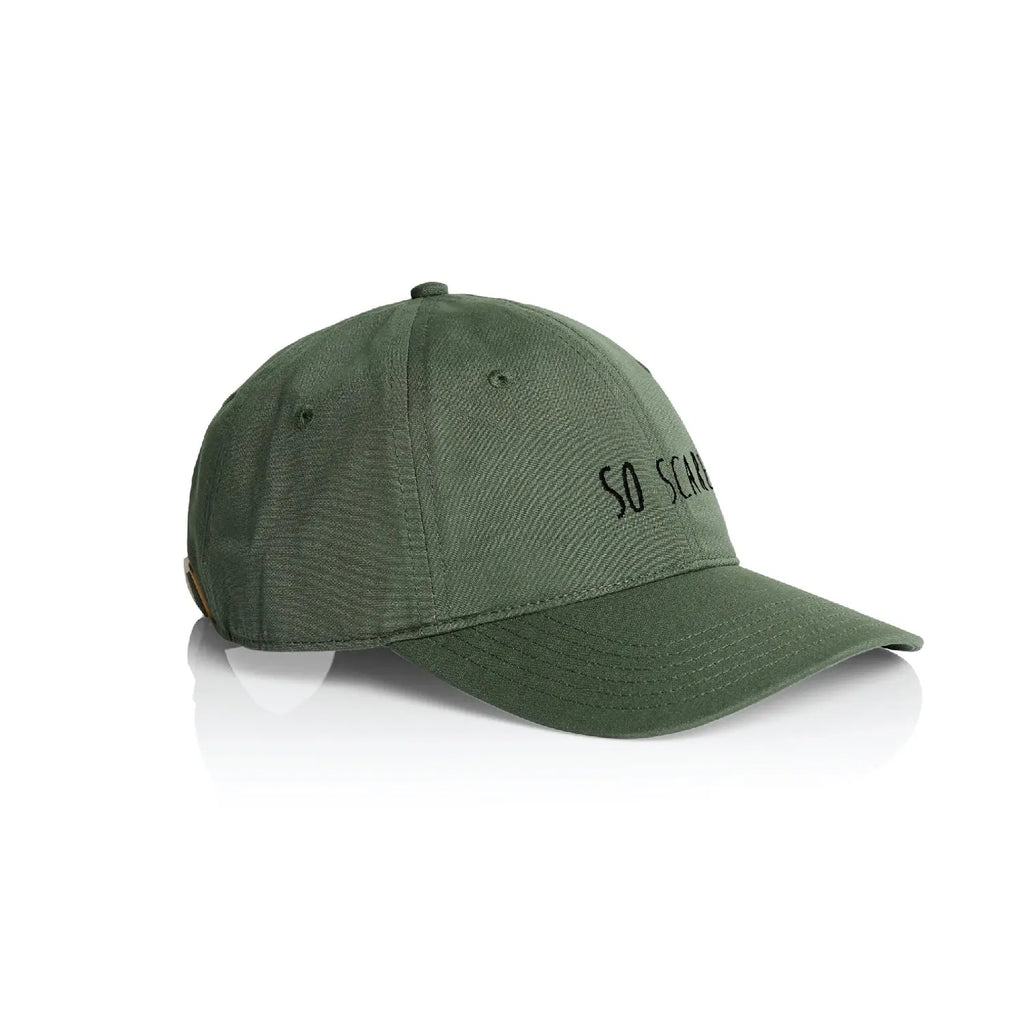 DAD HAT - OLIVE SO SCARE SOCIAL CLUB