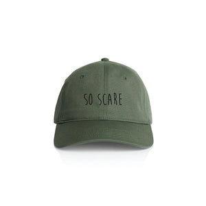 DAD HAT - OLIVE SO SCARE SOCIAL CLUB