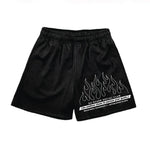 FLAME SHORTS SO SCARE SOCIAL CLUB