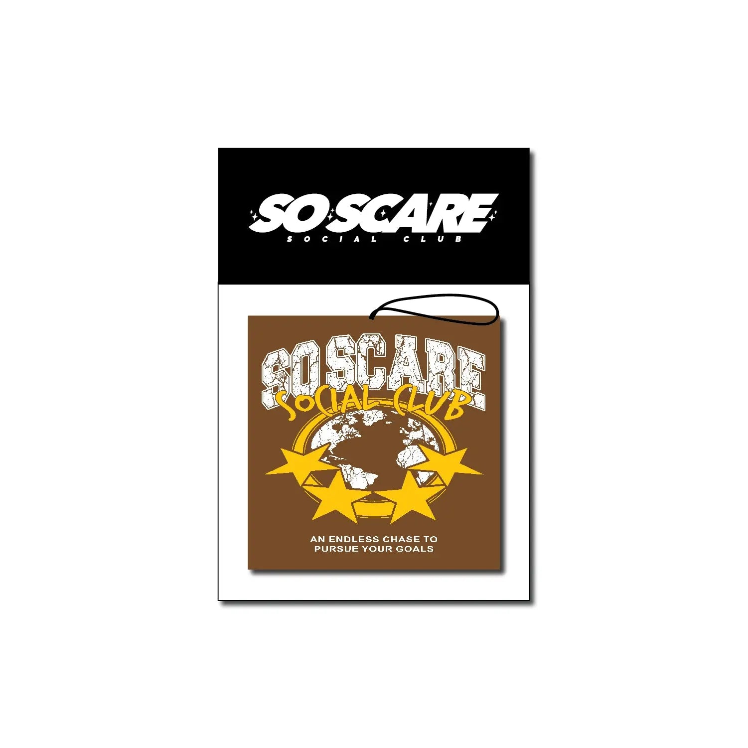GLOBE AIR FRESHENER - PINEAPPLE SO SCARE SOCIAL CLUB