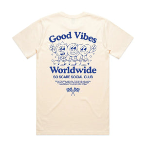 GOOD VIBES SHIRT SO SCARE SOCIAL CLUB
