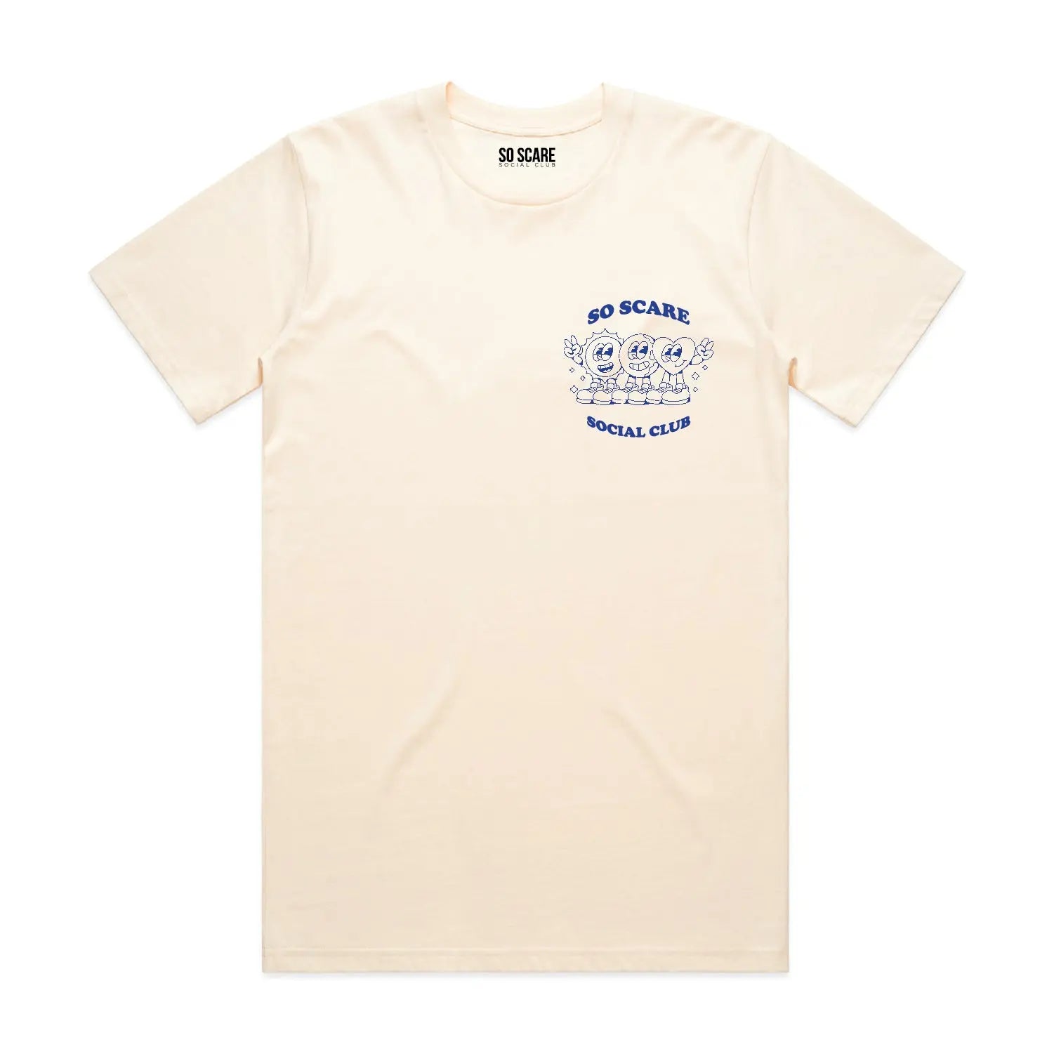 GOOD VIBES SHIRT SO SCARE SOCIAL CLUB