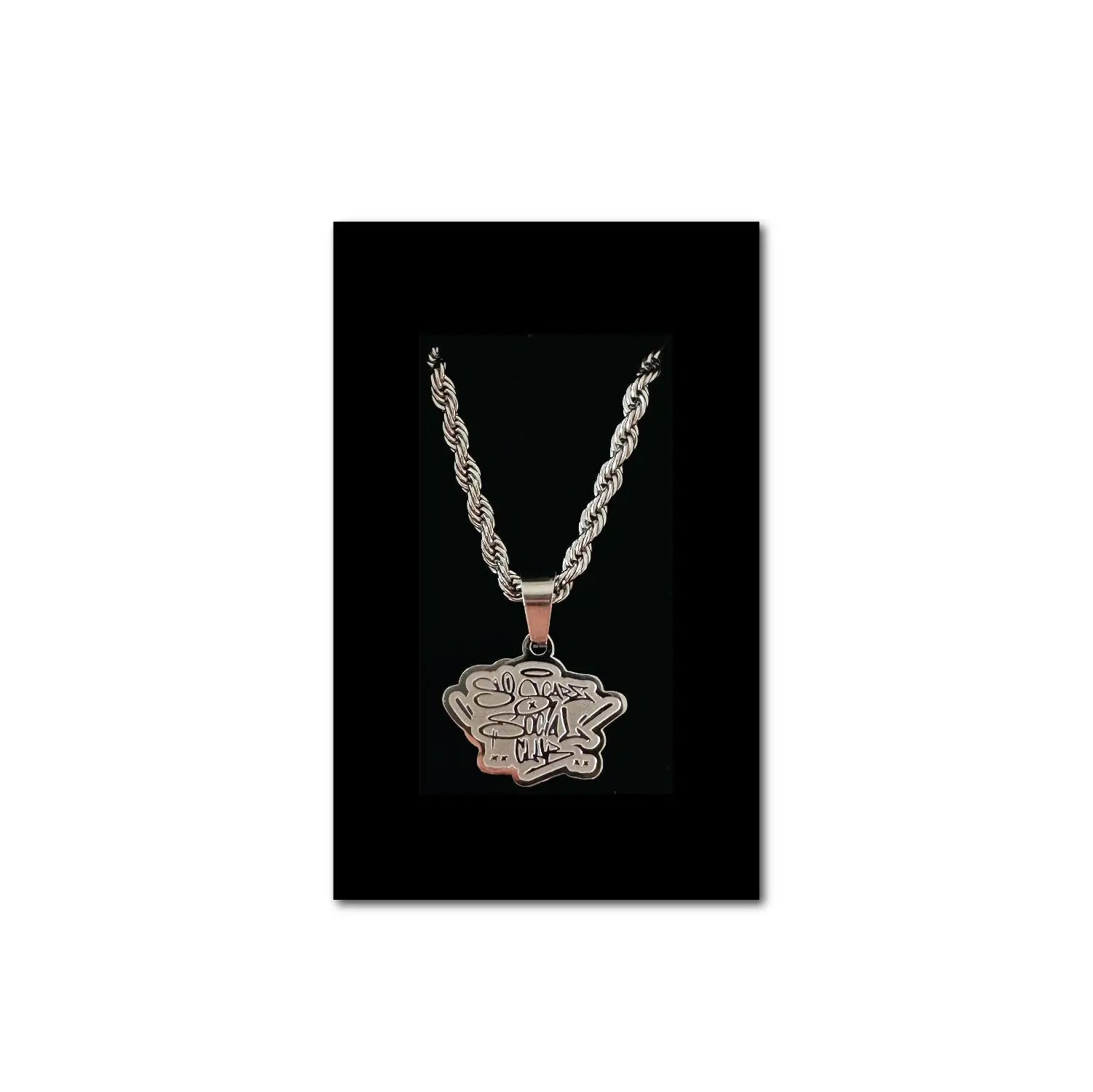 GRAFFITI NECKLACE SO SCARE SOCIAL CLUB