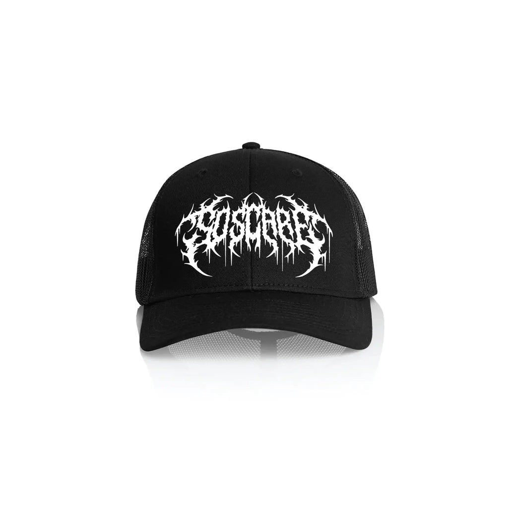 HEAVY METAL TRUCKER HAT SO SCARE SOCIAL CLUB