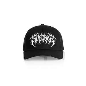 HEAVY METAL TRUCKER HAT SO SCARE SOCIAL CLUB