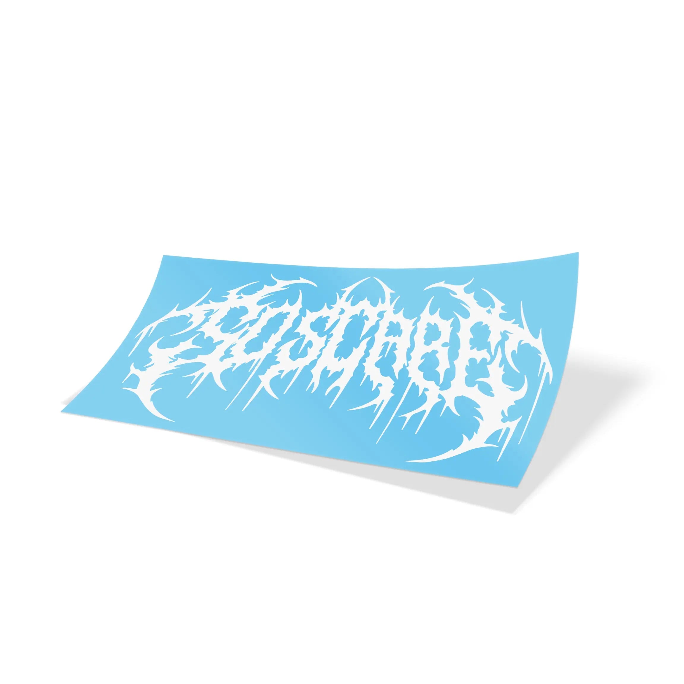 HEAVY METAL WINDSHIELD BANNER SO SCARE SOCIAL CLUB