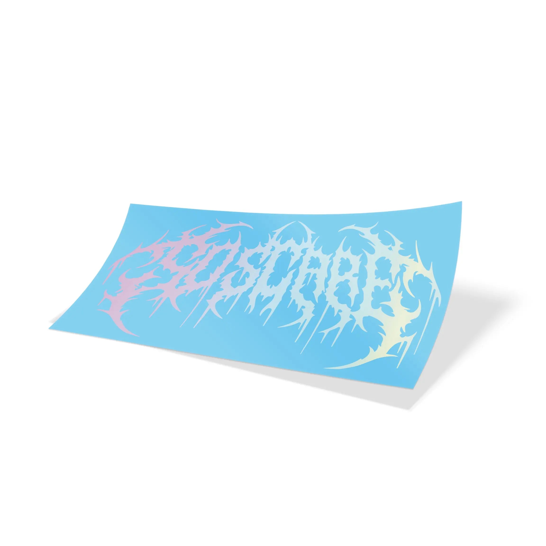 HEAVY METAL WINDSHIELD BANNER SO SCARE SOCIAL CLUB