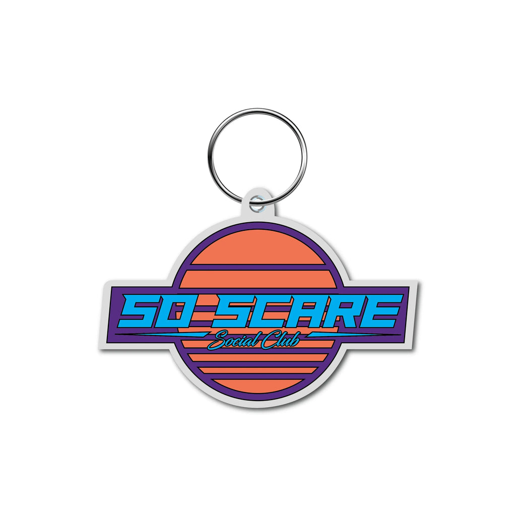 HYPERWAVE ACRYLIC KEYCHAIN SO SCARE SOCIAL CLUB