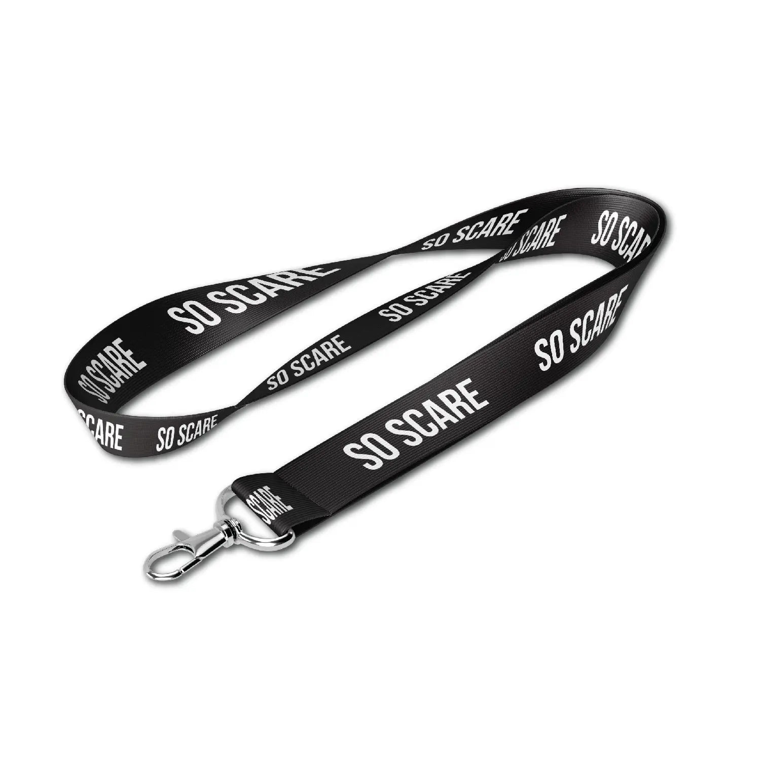 LANYARD - BLACK SO SCARE SOCIAL CLUB