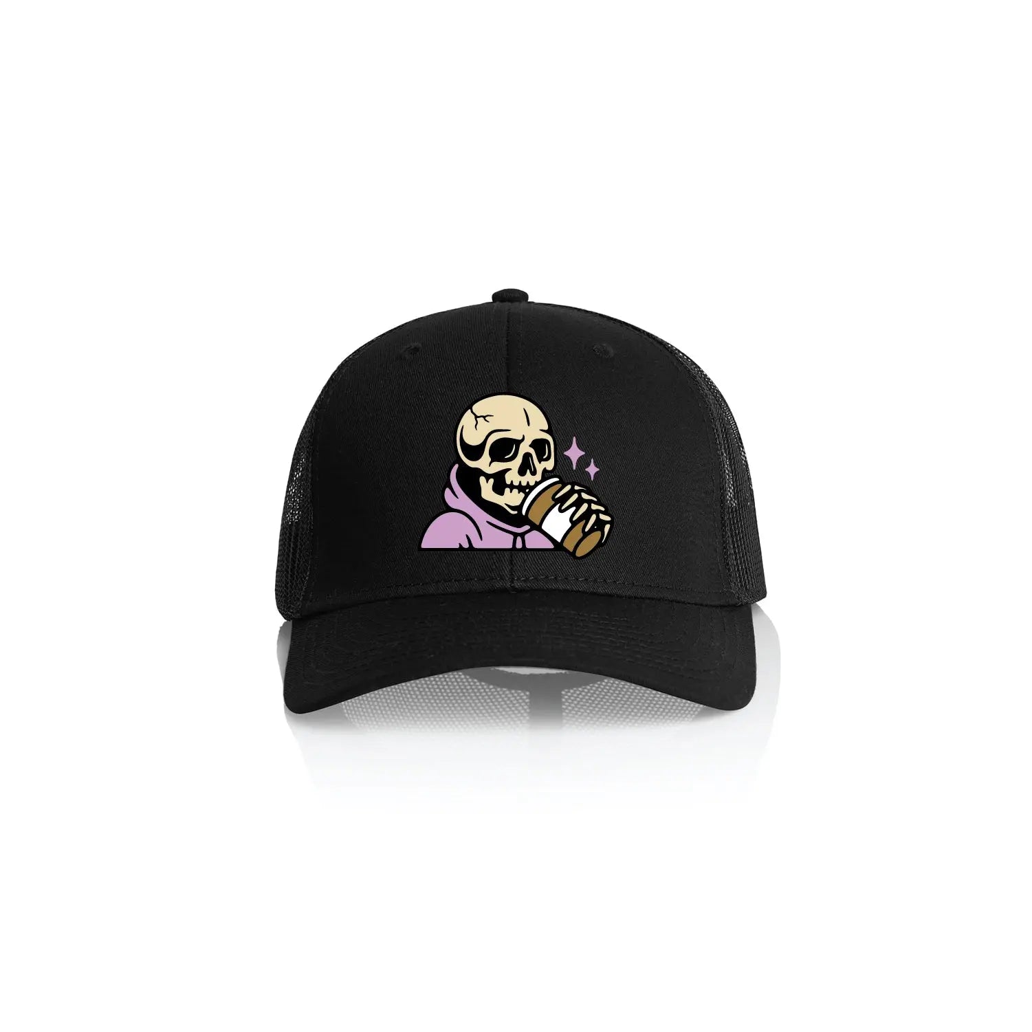 MASCOT TRUCKER HAT SO SCARE SOCIAL CLUB