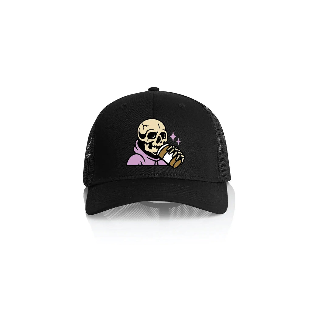 MASCOT TRUCKER HAT SO SCARE SOCIAL CLUB