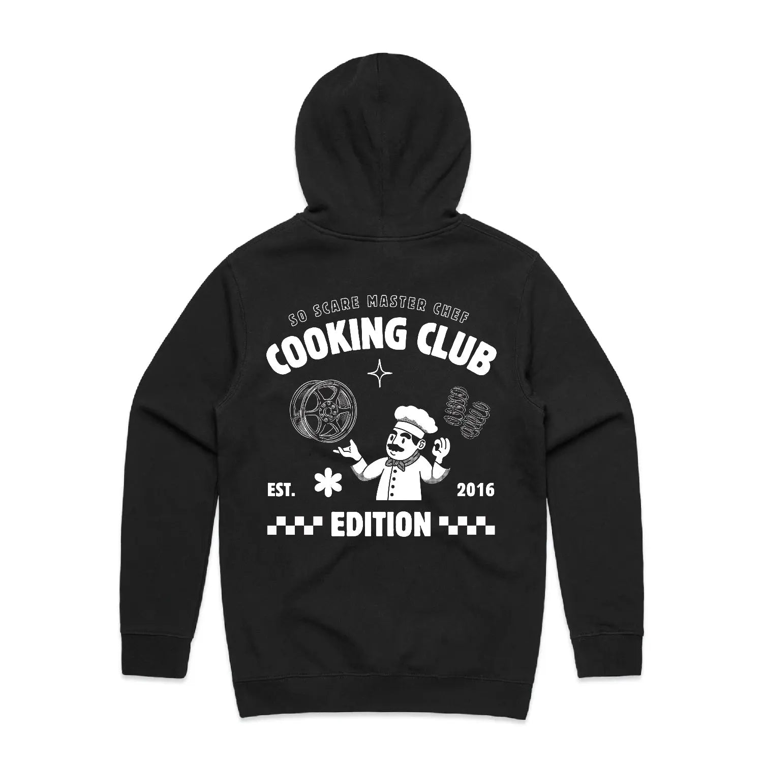 MASTER CHEF HOODED SWEATSHIRT SO SCARE SOCIAL CLUB