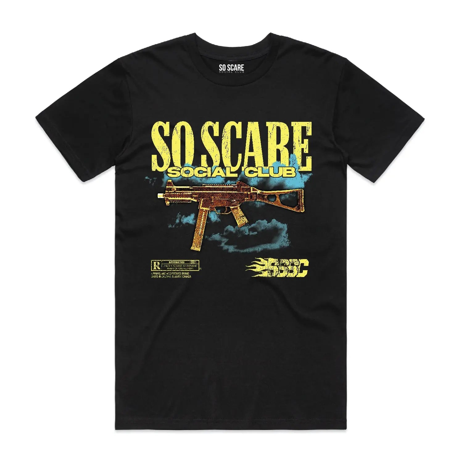 MP5 SHIRT SO SCARE SOCIAL CLUB