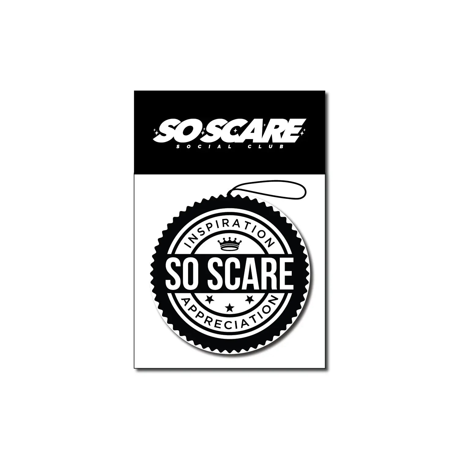 SIGNATURE CREST AIR FRESHENER - MANGO SO SCARE SOCIAL CLUB