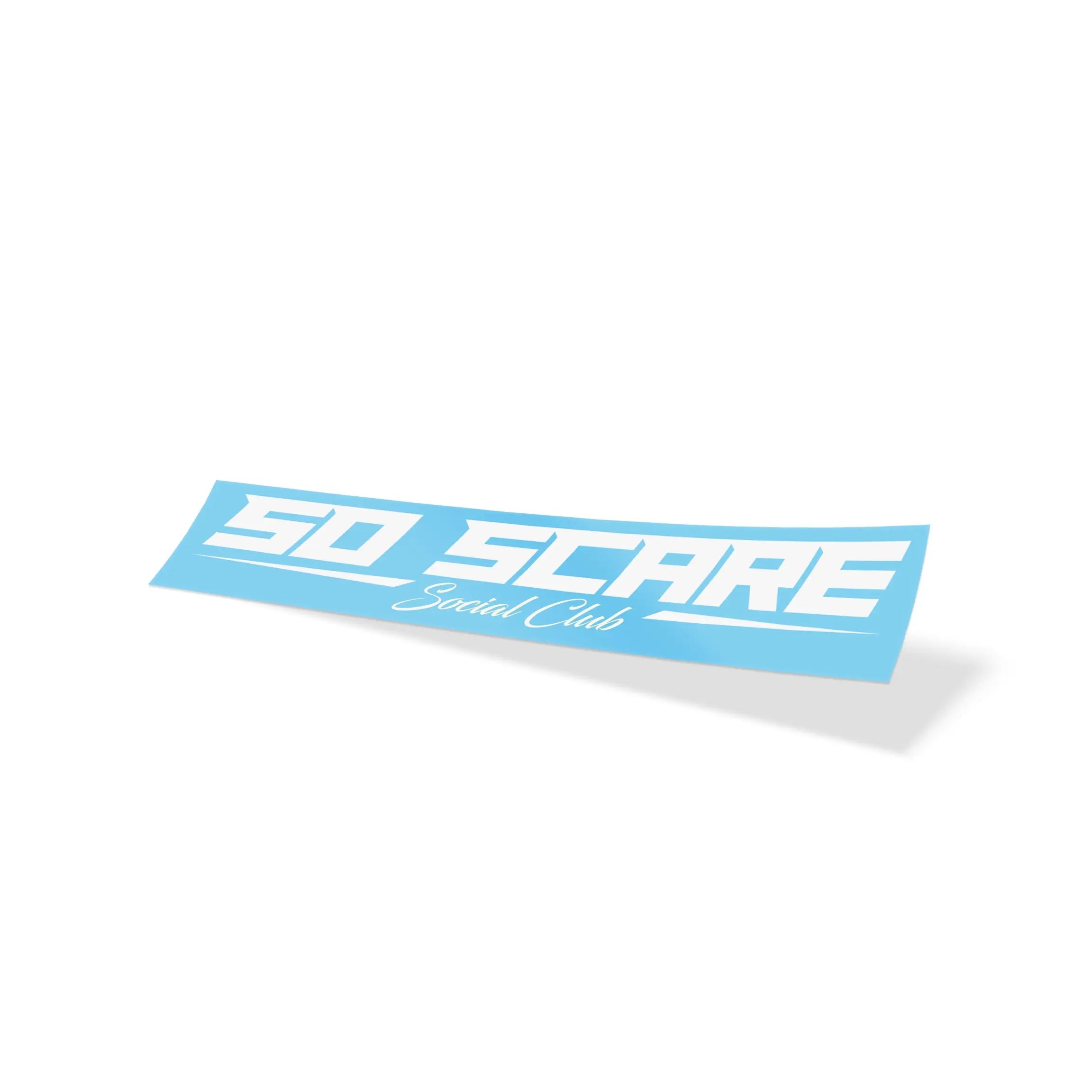 SO SCARE HYPERWAVE WINDSHIELD BANNER SO SCARE SOCIAL CLUB