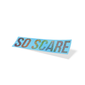 SO SCARE LASERCUT - GLITTER SO SCARE SOCIAL CLUB