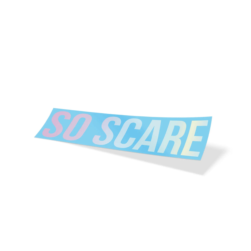 SO SCARE LASERCUT - OILSLICK SO SCARE SOCIAL CLUB