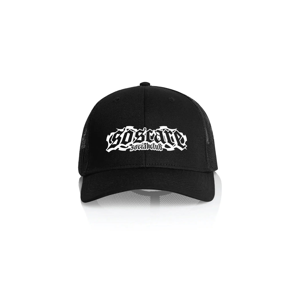 STEAM WHISTLE TRUCKER HAT SO SCARE SOCIAL CLUB