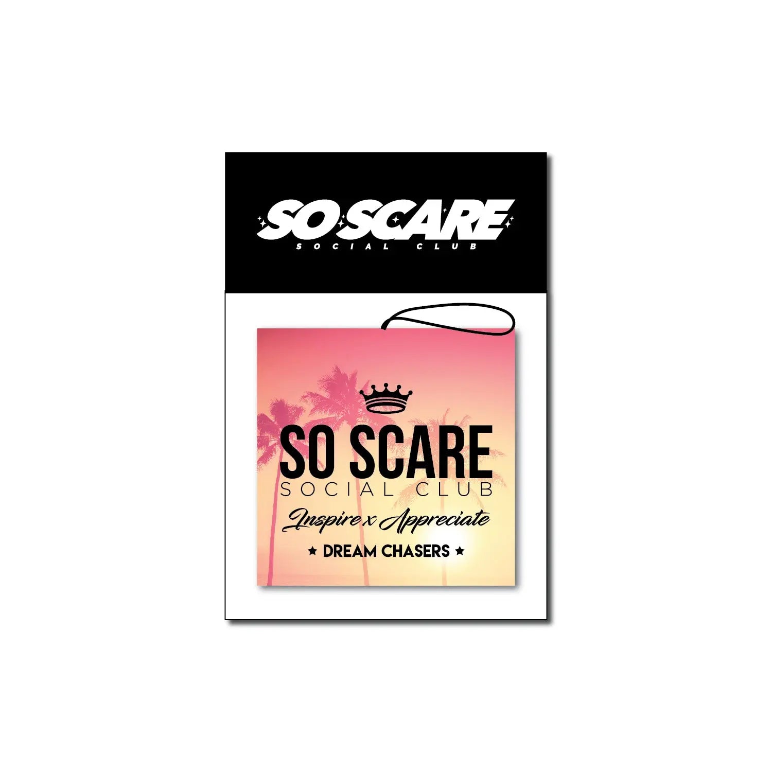 SUNSET AIR FRESHENER - CHERRY SO SCARE SOCIAL CLUB