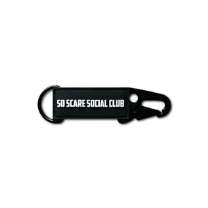 TACTICAL KEY CLIP - BLACK SO SCARE SOCIAL CLUB