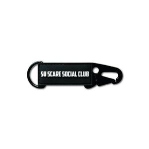 TACTICAL KEY CLIP - WHITE SO SCARE SOCIAL CLUB