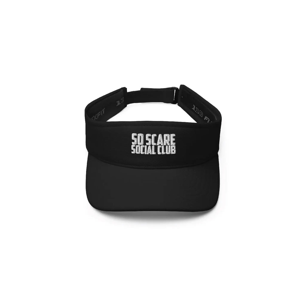 TENNIS VISOR SO SCARE SOCIAL CLUB