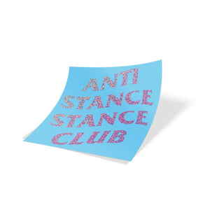 ANTI STANCE STANCE CLUB LASERCUT [GLITTER] SO SCARE SOCIAL CLUB