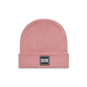 BEANIE - BABY PINK SO SCARE SOCIAL CLUB