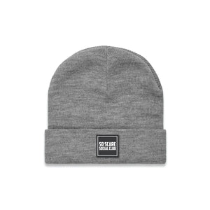 BEANIE - GREY SO SCARE SOCIAL CLUB