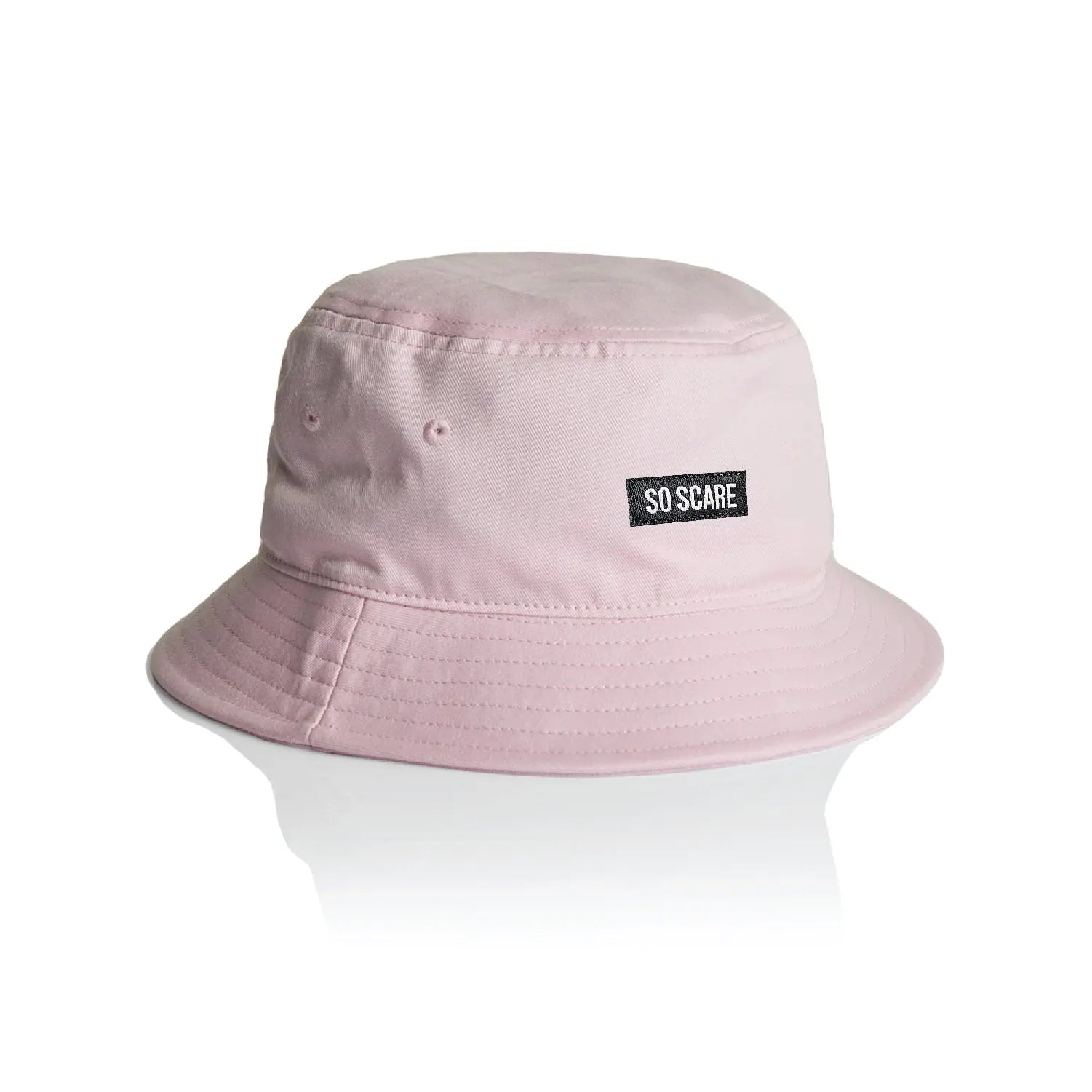 BUCKET HAT - BABY PINK SO SCARE SOCIAL CLUB