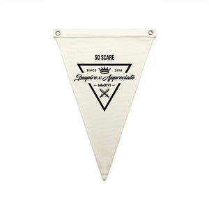 CANVAS FLAG SO SCARE SOCIAL CLUB