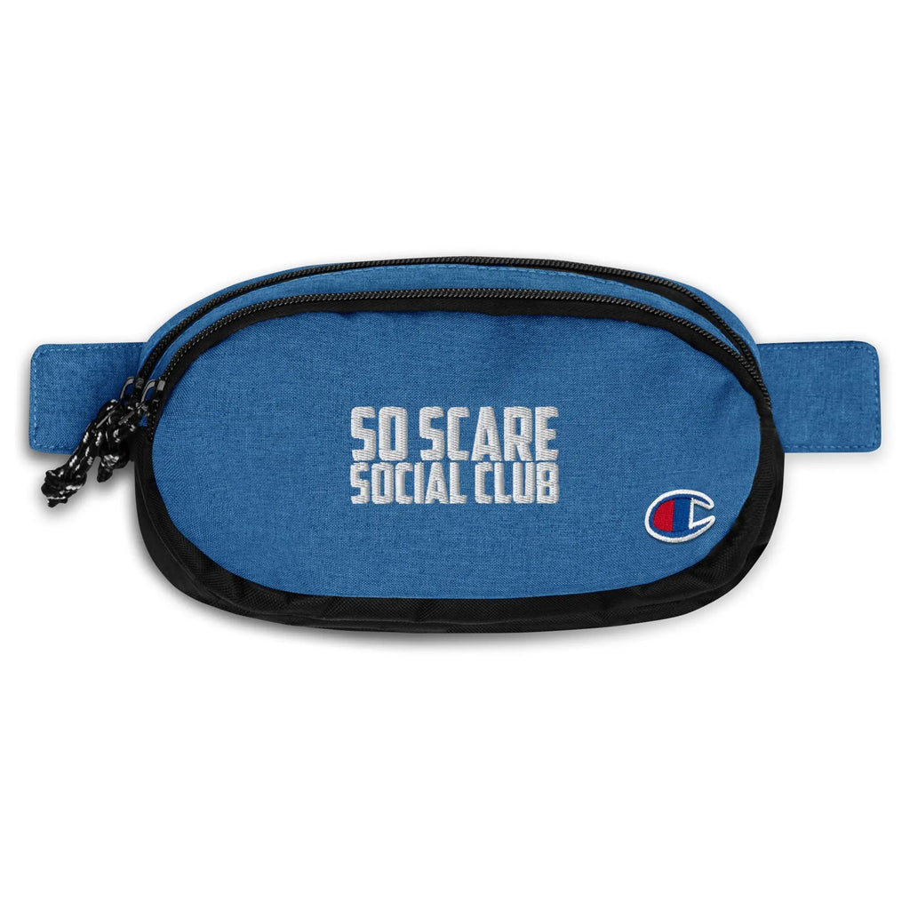 CHAMPION FANNY PACK - ROYAL BLUE SO SCARE SOCIAL CLUB