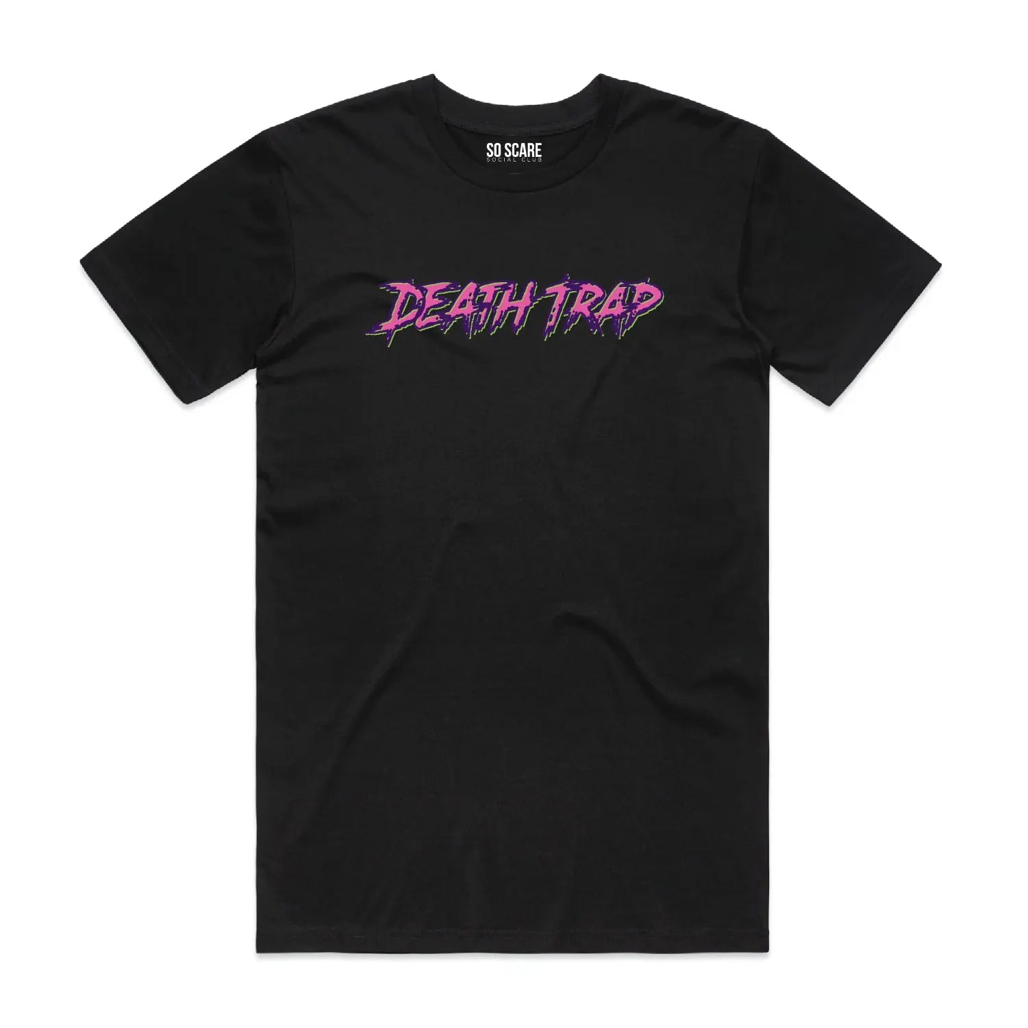 DEATH TRAP SHIRT SO SCARE SOCIAL CLUB
