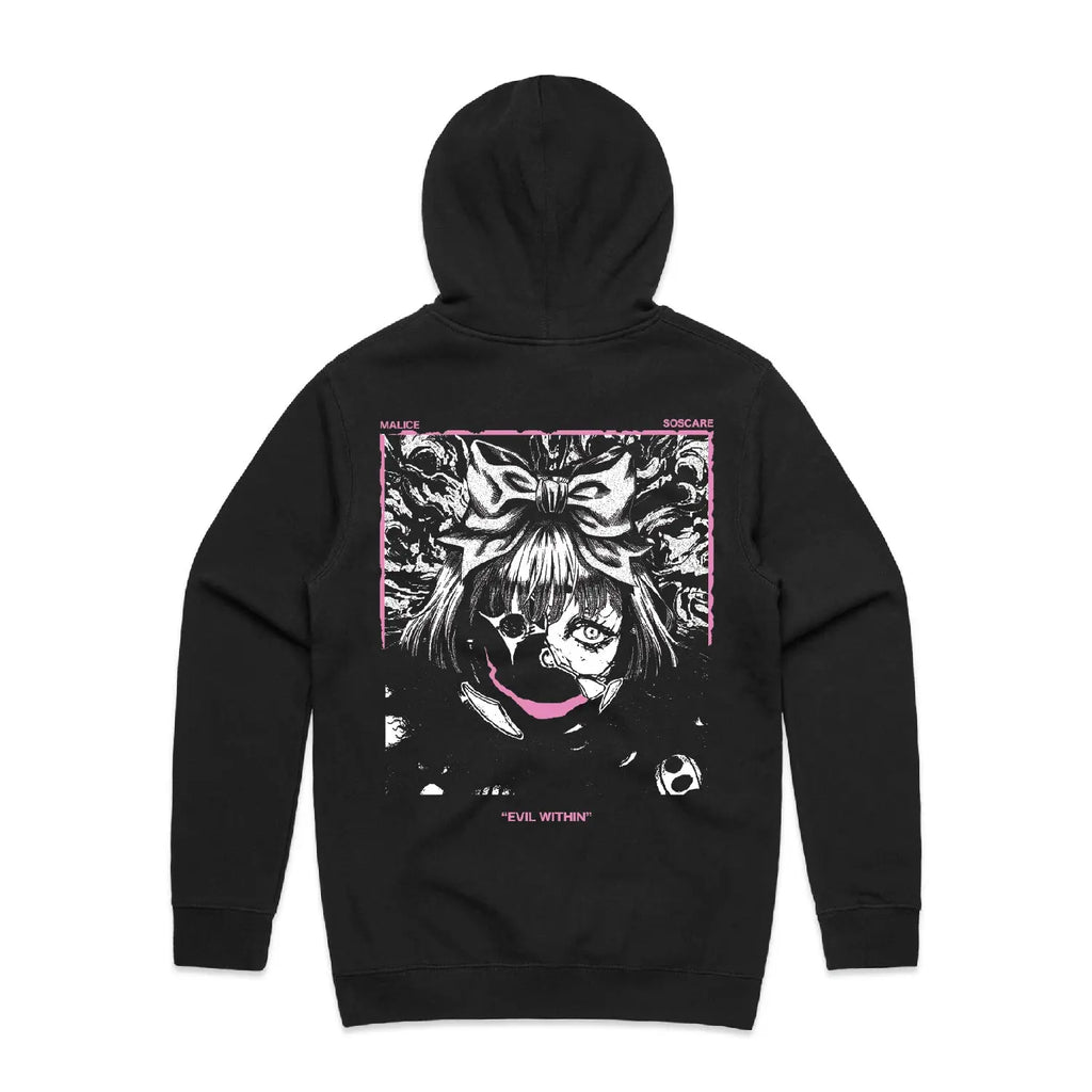 EVIL WITHIN HOODED SWEATSHIRT SO SCARE SOCIAL CLUB