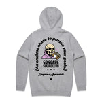 HEADSTONE HOODED SWEATSHIRT SO SCARE SOCIAL CLUB