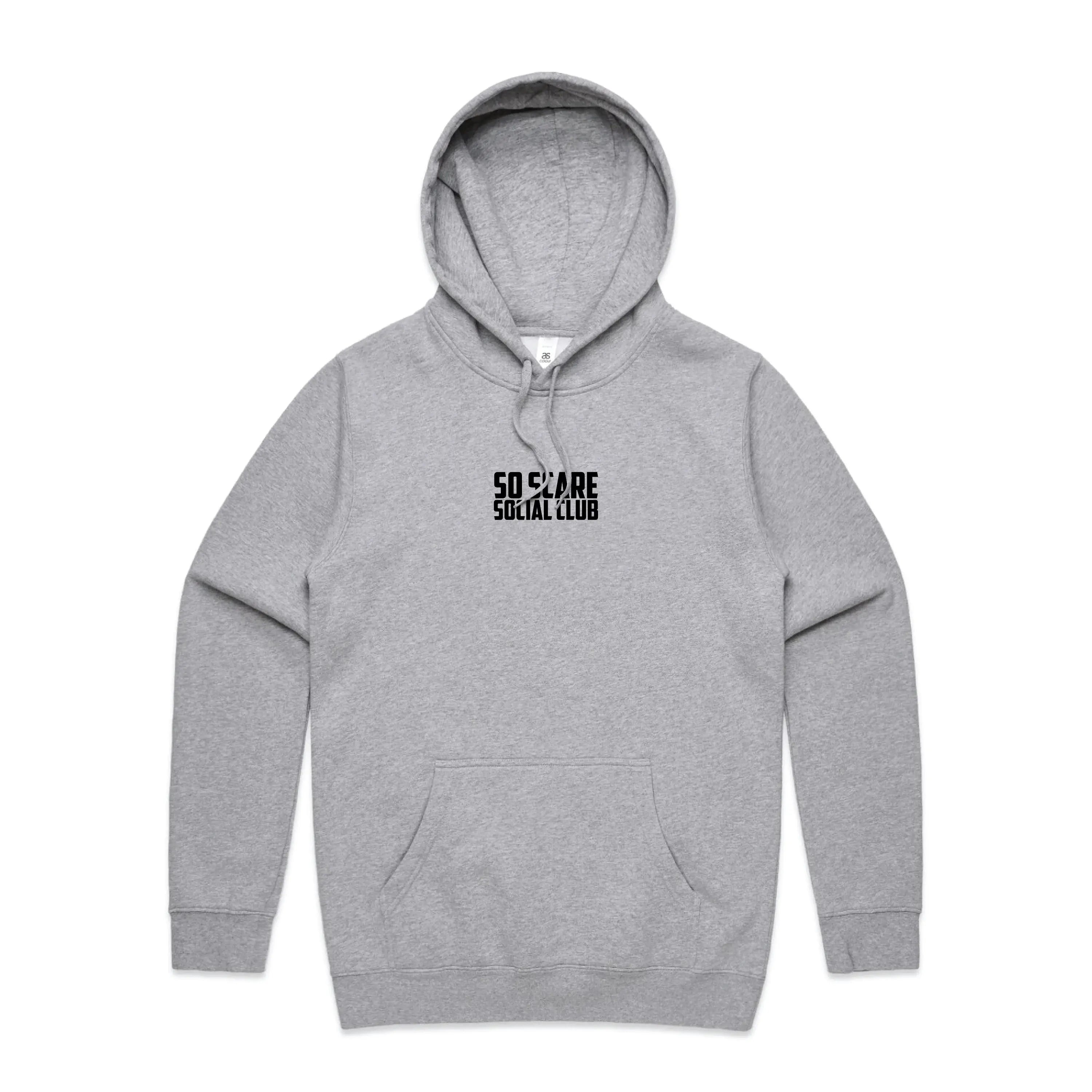 HEADSTONE HOODED SWEATSHIRT SO SCARE SOCIAL CLUB