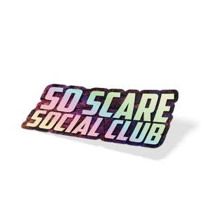 LOGO SLAP [OILSLICK] SO SCARE SOCIAL CLUB