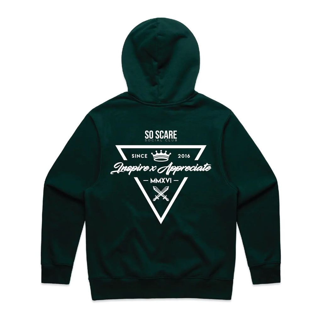 MMXVI HOODED SWEATSHIRT SO SCARE SOCIAL CLUB