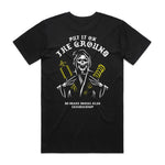 ON THE GROUND SHIRT SO SCARE SOCIAL CLUB