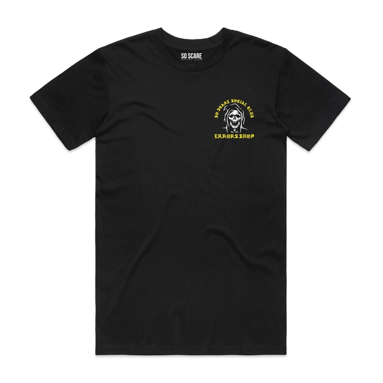 ON THE GROUND SHIRT SO SCARE SOCIAL CLUB