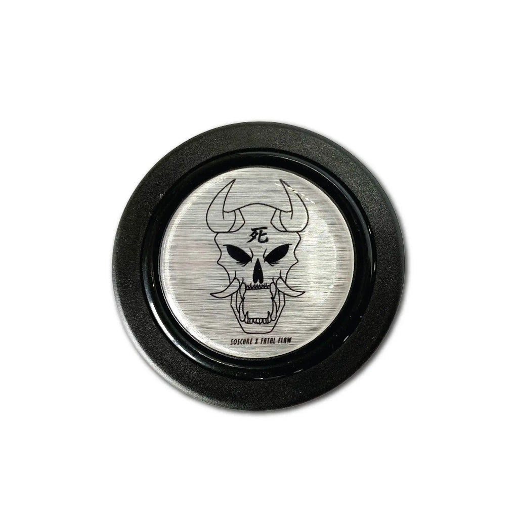 ONI MASK HORN BUTTON SO SCARE SOCIAL CLUB