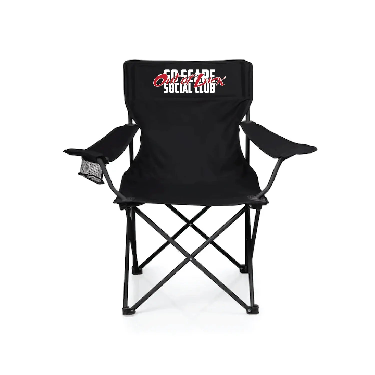 OUT OF LUCK CAMPING CHAIR SO SCARE SOCIAL CLUB