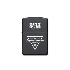 SO SCARE ZIPPO LIGHTER SO SCARE SOCIAL CLUB