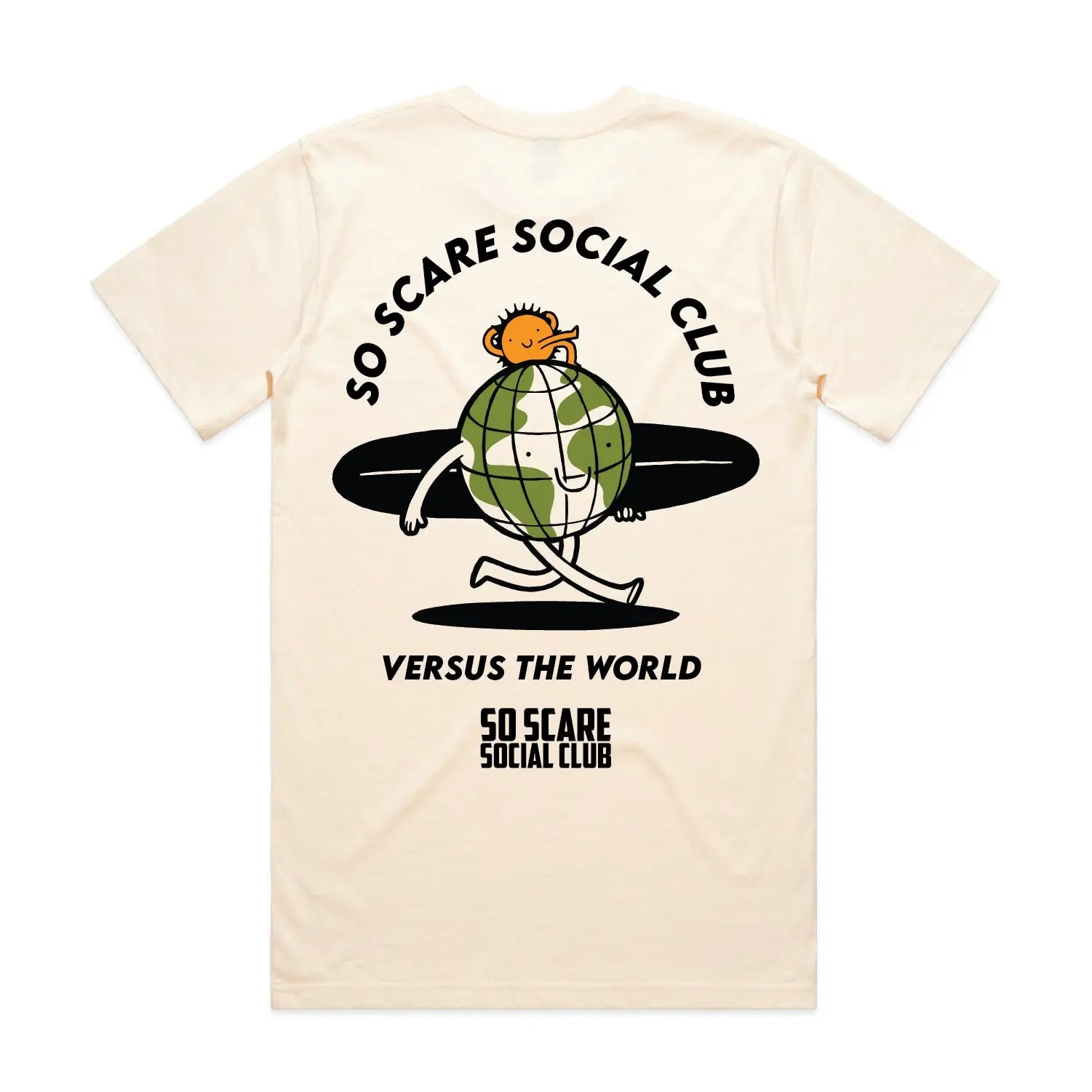 SSSC VS THE WORLD SHIRT SO SCARE SOCIAL CLUB