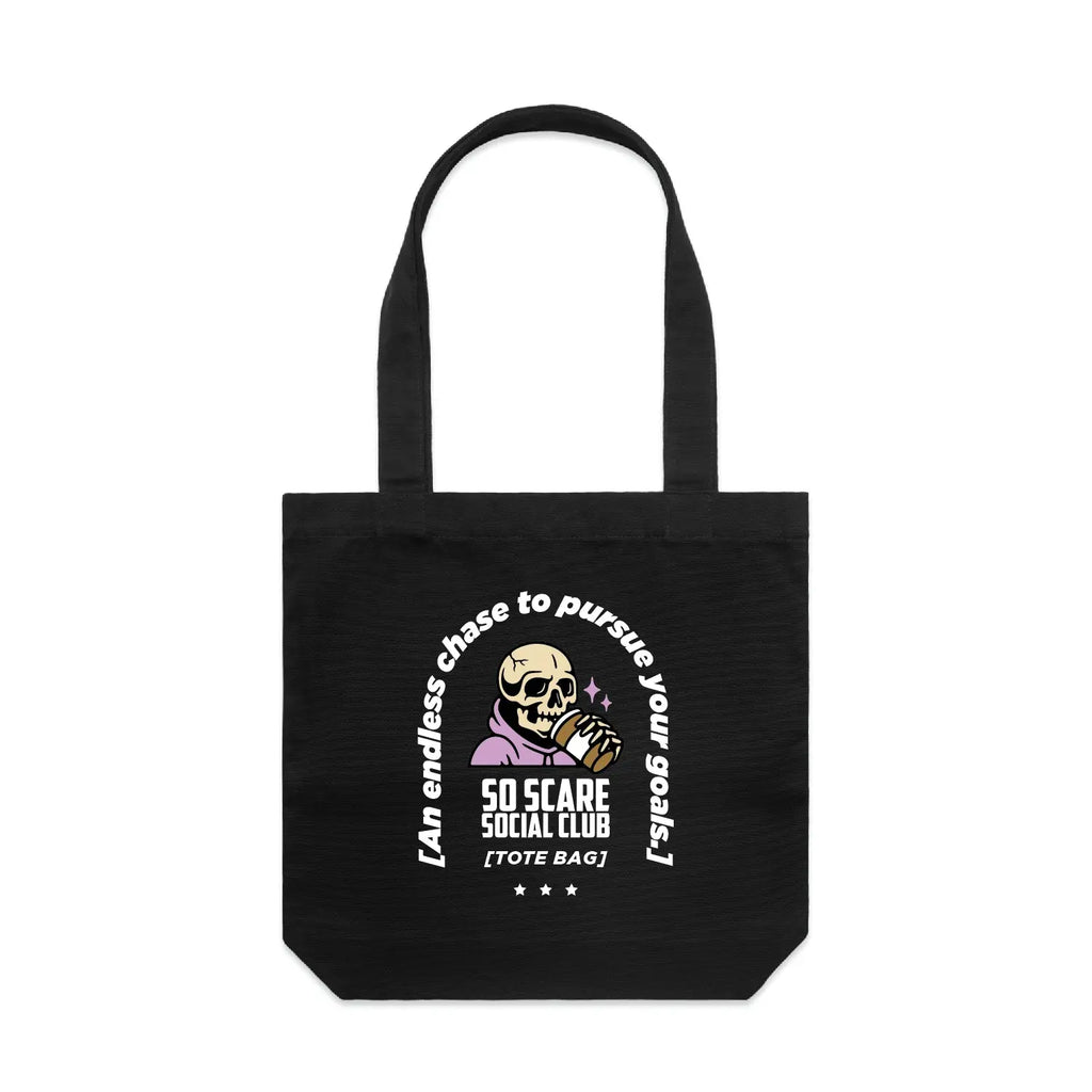 TOTE BAG - MASCOT SO SCARE SOCIAL CLUB